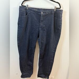 Talbots Signature Slim/Ankle with Ankle Zipper Dark WashJeans  Size 22WP